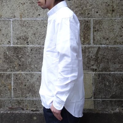 画像2: GAMBERT SHIRT (ギャンバートシャツ) B/D SHIRT OX SOLID ホワイト