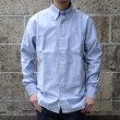 画像5: GAMBERT SHIRT (ギャンバートシャツ) B/D SHIRT OX SOLID サックス (5)