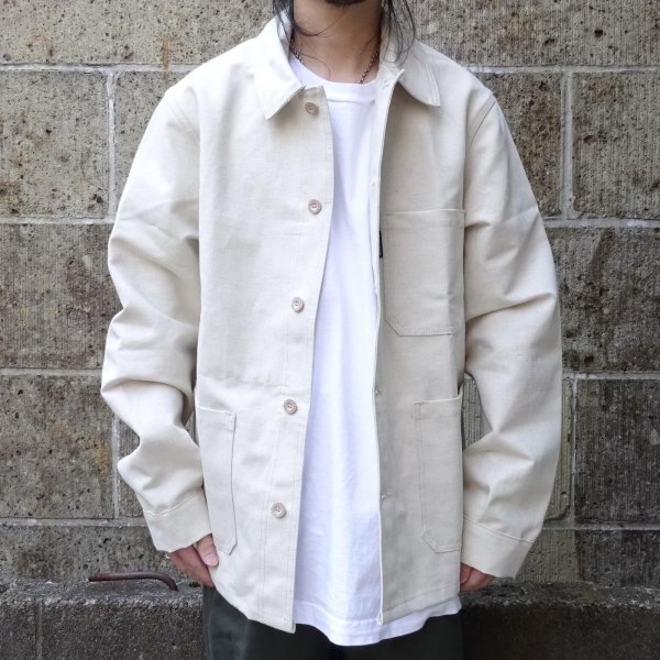 画像6: Le LABOUREUR (ルラブルール) VESTON LIN エクリュ (6)