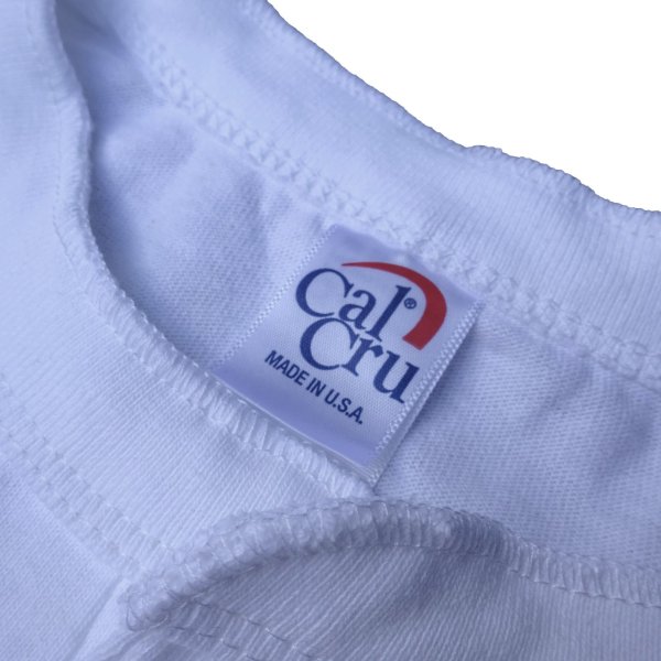 画像3: CalCru (カルクルー) 3 Button 7.2 oz Henley ホワイト (3)