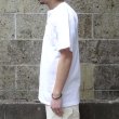 画像2: CalCru (カルクルー) 3 Button 7.2 oz Henley ホワイト (2)
