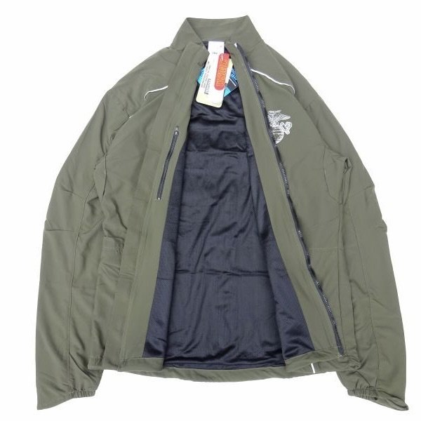 画像3: Deadstock New Balance USMC PT Jacket オリーブドラブ SMALL  (3)