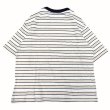 画像2: THOUSAND MILE (サウザンドマイル) SHORT SLEEVE MULTI BORDER T-SHIRT 白×黒×ベージュ (2)