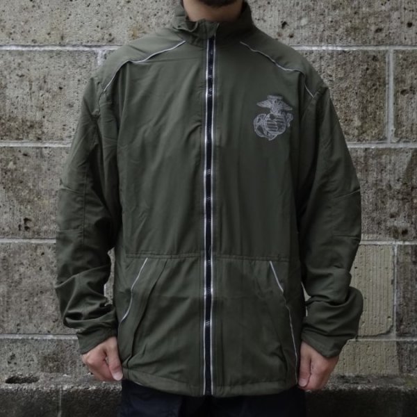 画像1: Deadstock New Balance USMC PT Jacket オリーブドラブ SMALL  (1)