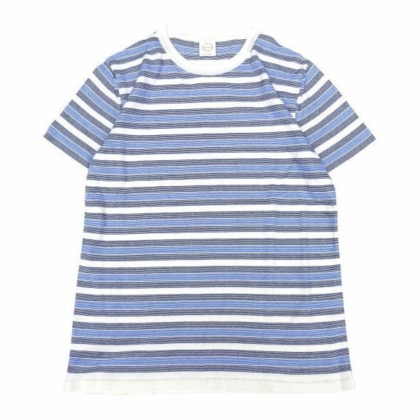 画像1: Country of Origin (カントリーオブオリジン) DECK CHAIR TEE ブルー (1)