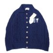 画像6: INVERALLAN (インバーアラン) 3A Lumber Cardigan Denim Cotton ダークインディゴ (6)