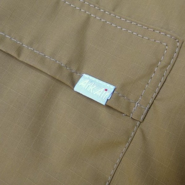 画像5: ArkAir (アークエアー) STOW A WAY SHIRT リップストップ コヨーテ (5)