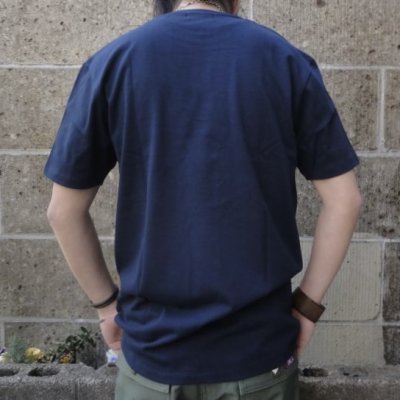 画像3: Article 10. (アーティクルテン.) S/S ROUND NECK SUPIMA COTTON T-SHIRTS ネイビー