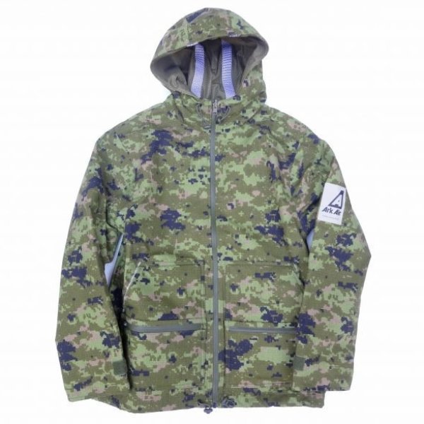 画像1: ArkAir (アークエアー) ESSENTIAL RAINSHIELD デジタルカモフラージュ (1)