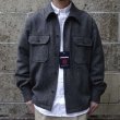画像6: INVERTERE (インバーティア) CPO-SHIRT JKT C.グレー ヘリンボーン (6)