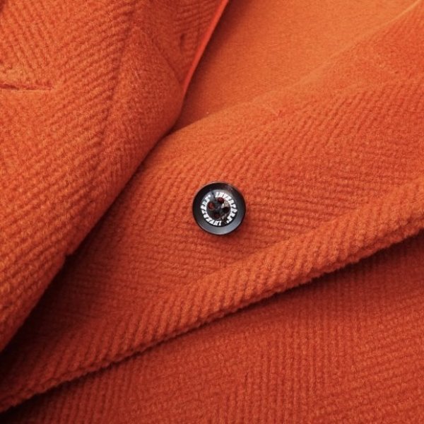 画像10: INVERTERE (インバーティア) NEWTON ABBOT DUFFLE COAT バーントオレンジ (10)