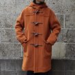 画像11: INVERTERE (インバーティア) NEWTON ABBOT LONG DUFFLE COAT バーントオレンジ (11)