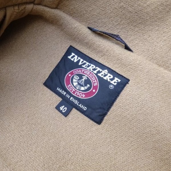 画像3: INVERTERE (インバーティア) NEWTON ABBOT DUFFLE COAT キャメル (ベージュ) (3)