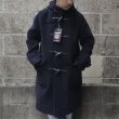 画像10: INVERTERE (インバーティア) NEWTON ABBOT LONG DUFFLE COAT ネイビー (10)