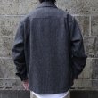 画像8: INVERTERE (インバーティア) CPO-SHIRT JKT C.グレー ヘリンボーン (8)