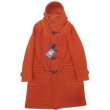 画像1: INVERTERE (インバーティア) NEWTON ABBOT LONG DUFFLE COAT バーントオレンジ (1)