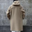 画像12: INVERTERE (インバーティア) NEWTON ABBOT LONG DUFFLE COAT キャメル (ベージュ) (12)