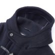 画像5: INVERTERE (インバーティア) NEWTON ABBOT LONG DUFFLE COAT ネイビー (5)