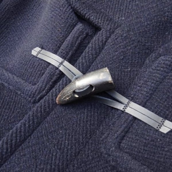 画像7: INVERTERE (インバーティア) NEWTON ABBOT DUFFLE COAT ネイビー (7)