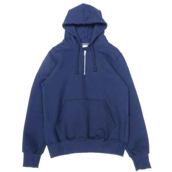 画像1: VESTI (ヴェスティ) STRETCH CAPPUCCIO ZIP ネイビー (1)