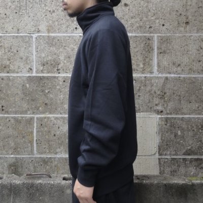 画像2: VESTI (ヴェスティ) FELPA MANICA RAGLAN ブラック