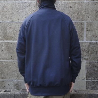 画像3: VESTI (ヴェスティ) FRENCH TERRY ZIP JACKET ネイビー