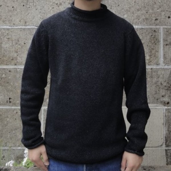 画像5: Original Blues (オリジナルブルース) ROLLNECK ブラック (5)