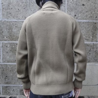 画像3: VINCENT ET MIREILLE (ヴァンソンエミレイユ) TURTLE NECK SWEATER 8GG AZE カーキ