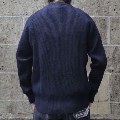 画像3: VINCENT ET MIREILLE (ヴァンソンエミレイユ) CREW NECK SWEATER 8GG AZE ネイビー