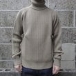 画像4: VINCENT ET MIREILLE (ヴァンソンエミレイユ) TURTLE NECK SWEATER 8GG AZE カーキ (4)