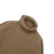 画像3: VINCENT ET MIREILLE (ヴァンソンエミレイユ) TURTLE NECK SWEATER 8GG AZE カーキ (3)