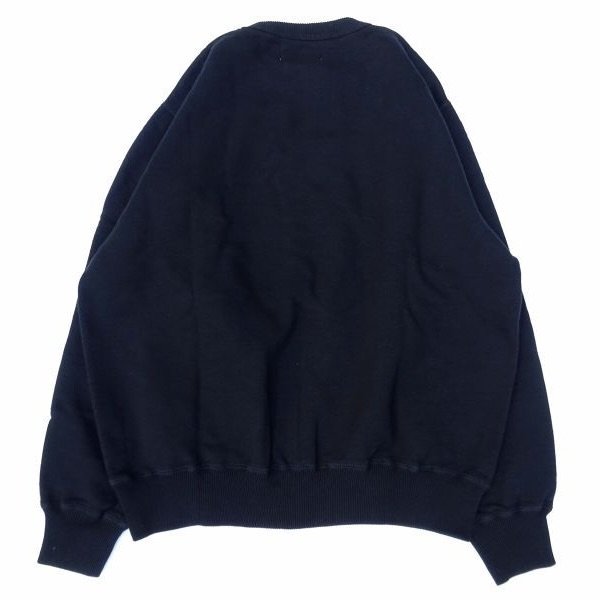 画像2: VICTORIA ATHLETICS (ヴィクトリア アスレチックス) CREWNECK SWEAT ブラック (2)