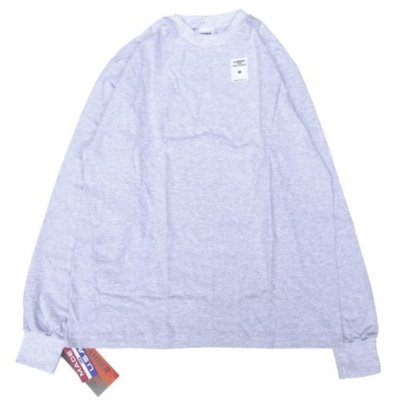 画像1: CAMBER (キャンバー) 8oz MAX-WEIGHT JERSEY LONG SLEEVE T-Shirt グレー