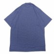 画像2: CalCru (カルクルー) 5.5oz Adult 1/16 microstripe T-shirt ネイビー (2)