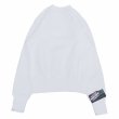 画像2: CAMBER (キャンバー) CROSS KNIT CREW NECK ホワイト (2)