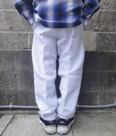 画像3: CAMBER (キャンバー) CROSS KNIT SWEAT PANT グレー