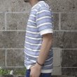 画像2: Country of Origin (カントリーオブオリジン) DECK CHAIR TEE ブルー (2)