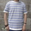 画像1: Country of Origin (カントリーオブオリジン) DECK CHAIR TEE ブルー (1)