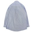 画像2: KEY (キー) Long Sleeve Button Front Logger Shirt ヒッコリーストライプ (2)