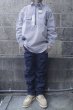 画像12: KEY (キー) Long Sleeve Zip Front Logger Shirt ヒッコリーストライプ (12)