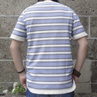 画像3: Country of Origin (カントリーオブオリジン) DECK CHAIR TEE ブルー
