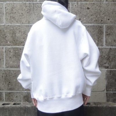 画像3: CAMBER (キャンバー) CROSS KNIT PULLOVER HOODED PARKA ホワイト