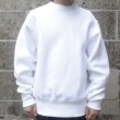 画像4: CAMBER (キャンバー) CROSS KNIT CREW NECK ホワイト (4)