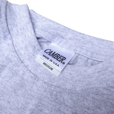 画像3: CAMBER (キャンバー) 8oz MAX-WEIGHT JERSEY LONG SLEEVE T-Shirt グレー
