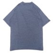 画像2: CalCru (カルクルー) 5.5oz Adult 1/16 microstripe T-shirt ブラック (2)