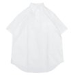 画像1: SERO (セロ ) B.D. SHORT SLEEVE PO SHIRT OXFORD ホワイト (1)