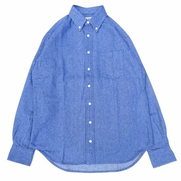 画像1: SERO (セロ) B.D. REGULAR SHIRT 8.5oz DENIM ブルー (1)