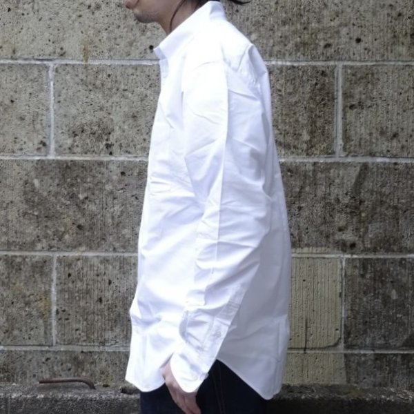 画像5: SERO (セロ) B.D. REGULAR SHIRT OXFORD ホワイト (5)
