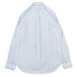画像2: SERO (セロ ) B.D. REGULAR SHIRT OXFORD STRIPE ネイビーストライプ (2)