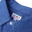 画像3: SERO (セロ) B.D. REGULAR SHIRT 8.5oz DENIM ブルー (3)